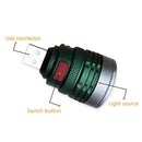 Flash light Torch Lanterna Mini Zoomable Ultra Bright 3 modes USB Flashlight