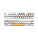 PBT Keycap for MX Switch Mechanical Keyboard Accessory (Bee Milk Japanese)