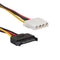 SATA 15pin Male to IDE Big 4pin Hard Disk Drive Power Cord Connector Cable