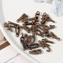 Jewelry Making Letter A-Z Charms Bracelet Beads Necklace Pendant Small Charm