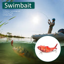 Robotic Fishing Lure Electric Wobbler 4-Segment Auto Swimbait USB (BL-2044)