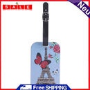 Butterfly Tower Shape Luggage Label Boarding Pass Diamond Painting Special Shape