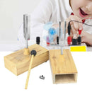 440 Hz Tuning Fork With Wooden Resonator And Beaters For Learning Musics