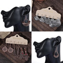 Jewelry Ethnic Circle Leaf Earrings Set Tassel Fringe Geometric Drop Dangle