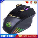 iMice GW-X7 7 Buttons Rechargeable RGB Wireless Mute Ergonomic Gaming Mouse