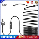 3 in 1 Endoscope Camera Car Repair Waterproof Inspection Borescope (3.5m)