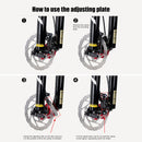 MTB Bicycle Disc Brake Adjusting Tool Rotor Alignment Repair Kit (Oval) Newly