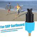 Air Valve Adapter Kayak Rowing Boat Pumps Adaptor for SUP Board (Blue) Newly