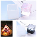Pyramid Silicone Mold for DIY Crystal Epoxy Home Decoration Jewelry Making