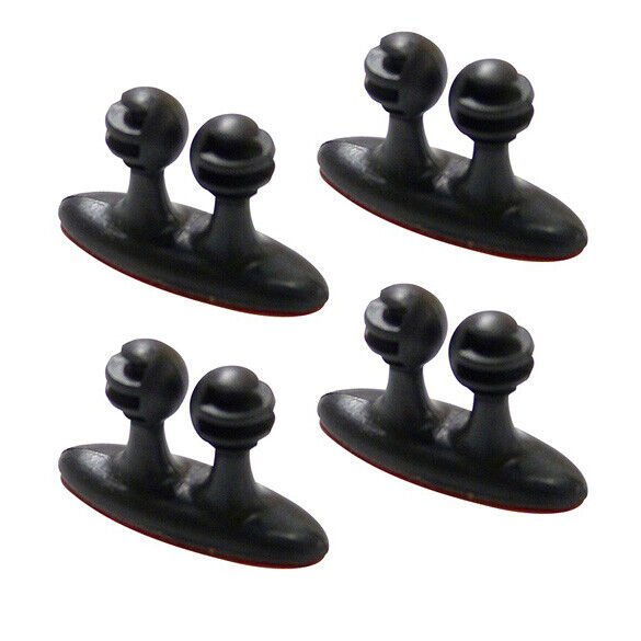 8Pcs Multifunctional Adhesive Car Charger Line Clasp Headphone Cable Clip