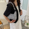 #A Fashion Sparkling Shoulder Bags Glitter Shiny Ladies Chain Totes Handbags Pur