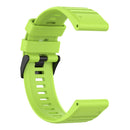 Silicone Strap Adjustable Bracelet for Garmin Fenix 6X/Fenix 6X Pro (Lime)