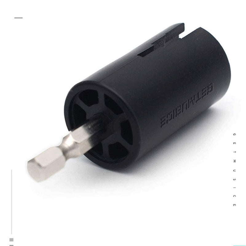 Electric Drill Adapter Tools Guitar String Winder Head Hexagonal Drill