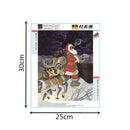 Christmas 5D Diamond Painting Needlework Rhinestone Embroidery Cross Stitch