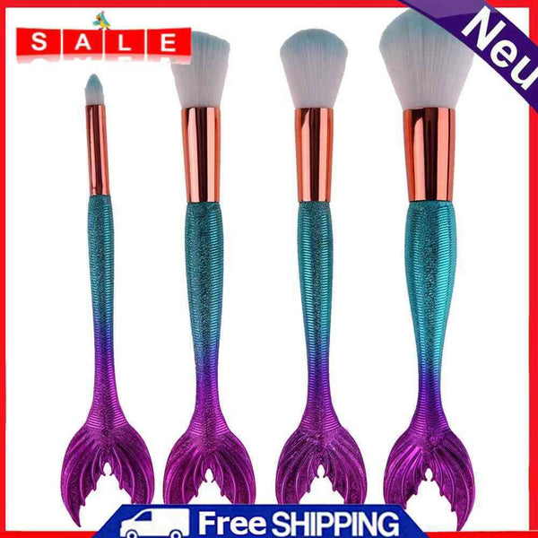 Gowind6 Makeup Brush 4 Piece Professional Foundation Powder Eyeshadow Face Brush