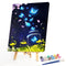 Butterfly Oil Paint By Numbers Canvas Set Drawing DIY Coloring Picture for Kids