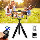 Phone Tripod Flexible Camera Stand Holder with Wireless Remote and Clip Newly