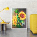 5D DIY Special Shaped Diamond Painting Flower Partial Rhinestone (R8161) Newly