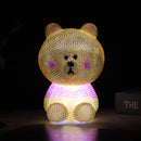DIY Mosaic Diamond Patches Bear Kits Art Handmade Crafts for Decoration Gifts