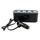 4Way Car Charger Vehicle Auto Cigarette Lighter Socket Multi Socket Splitter~