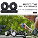 4pcs Rubber Wheel Tire for Axial SCX24 90081 Gladiator 1/24 RC Crawler Car Parts