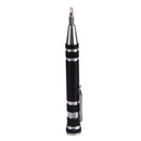 8 Kinds Aluminum Precision Pen Screw Driver Set Kit Mobile Tool Black Newly
