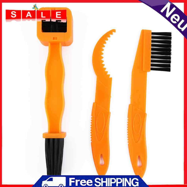 3x Plastic Bicycle Chain Cleaner MTB Mountain Bike Machine Washer Brush Scrubber