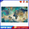 Map Abstract Oil Paint By Numbers Kits Canvas Drawing DIY Coloring Pictures