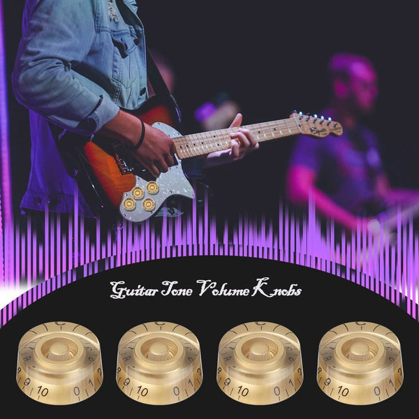 Volume Knobs Bucket Shape Knob Electric Guitar Speed Control For Les Paul LP