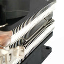 Dual Copper Pipes Dual Fan CPU Cooling Cooler Fan Heatsink for intel LGA1366 AMD