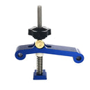 Woodwork T-Track Hold Down Clamp T-Slot Table Workbench Wood Fixture (Blue)