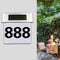Solar House Number Plaque Light with 200LM Motion Sensor LED 8U7Y Addres I7A4