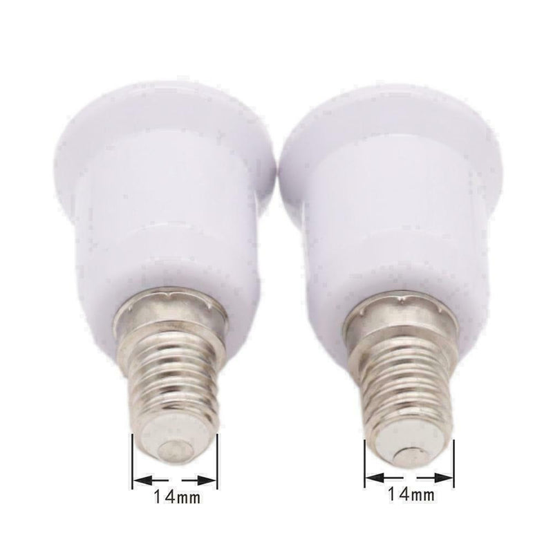E14 To E27 Base Screw Light Lamp Holder Adapter Socket Holder