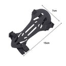 Recurve Bow Arrow Rubber Arm Guard Cam Bows Forearm Protective Gear (Black)