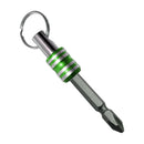 1/4inch Hex Shank Screwdriver Bits Holder Extension Bar Adapter (Green) Newly
