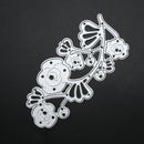 Metal punching stencils for scrapbooking, embossing, photo albums, decor, crafts, Ges