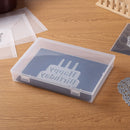 Clear Storage Case for Cutting Dies Stencil Album Stamp Crafts Plastic Seal Bag