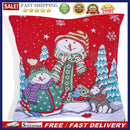 Christmas Throw Pillow Case Pillowcase Home Party Festival Decor with Zipper