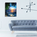 5D DIY Full Drill Diamond Painting Sunrise Cross Stitch Embroidery Ornament