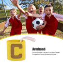 Kids Child Elastic Soccer Football Captain Armband Leader Competition Arm Ban