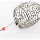Lure Conical Fishing Bait Cage Basket Feeder Holder Carp Fishing Tackle (M)