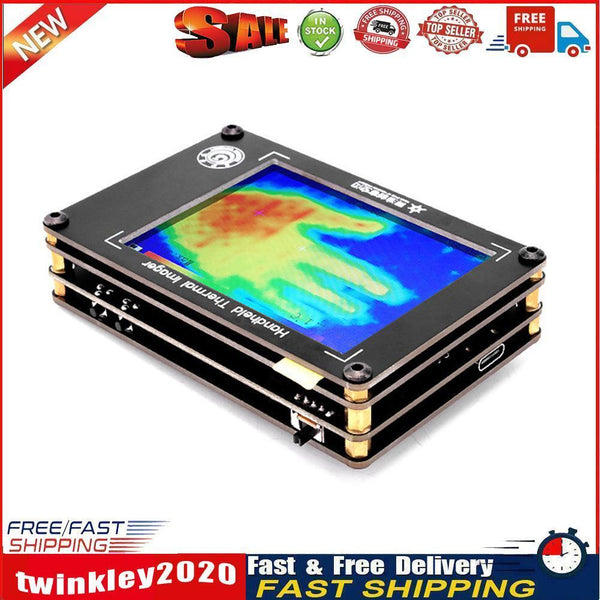 LCD Digital Infrared Thermal Imager Temperature Sensor Thermograph Camera Newly