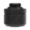 G1/4 External Thread Connector for 10x16mm PC Water Cooling System(Black) Newly