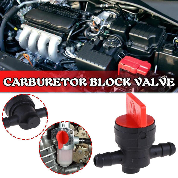 5X 8mm In-Line Petrol On-Off Fuel Tap Switch Petcock Valve - Motorcycle Bike: