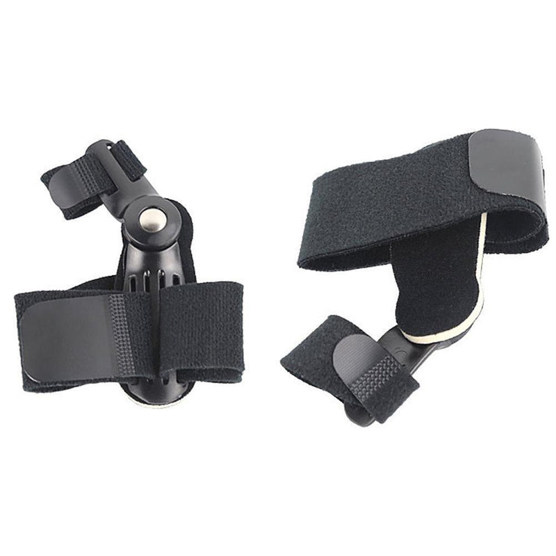 1pc Hallux Valgus Corrector Wide Range Applications Toes for Foot Care (Black)