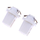 10pcs T5 B8.5D 5050 SMD LED Car Auto Instrument Dashboard Light Bulbs White