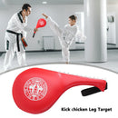 Taekwondo Boxing Training Pads Karate Punch MMA Sponge Foot Target (Red) Newly