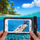 ALLOYSEED Universal Waterproof Case Waterproof bag for mobile phone black