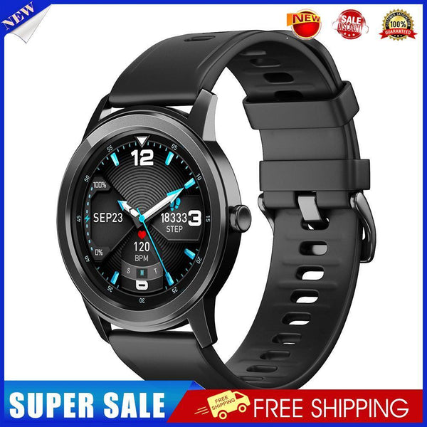 S669 Waterproof Touch Screen Heart Rate Monitor Sports Smart Watch (Black)
