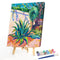 40x50cm Summer City Frameless Picture Oil Paint By Numbers Hand Painted Decor